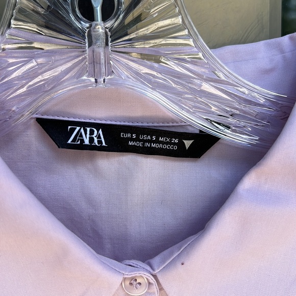 ZARA Puff Sleeve Blouse - Picture 2 of 2